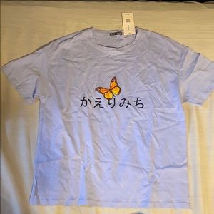 Butterfly Japanese shirt